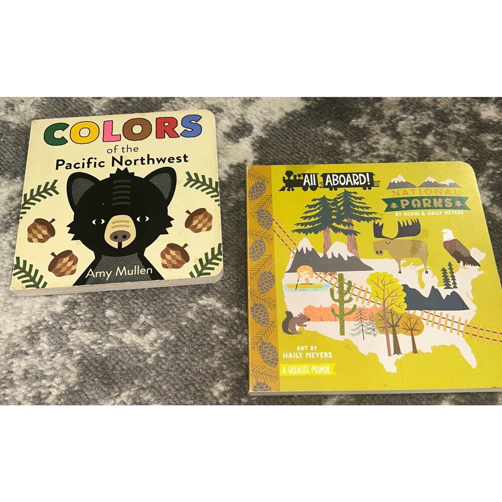 Scholastic Board Books About Places Pacific Northwet & National Parks